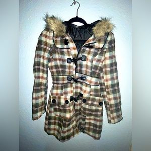 Plaid coat | Wet Seal | XS